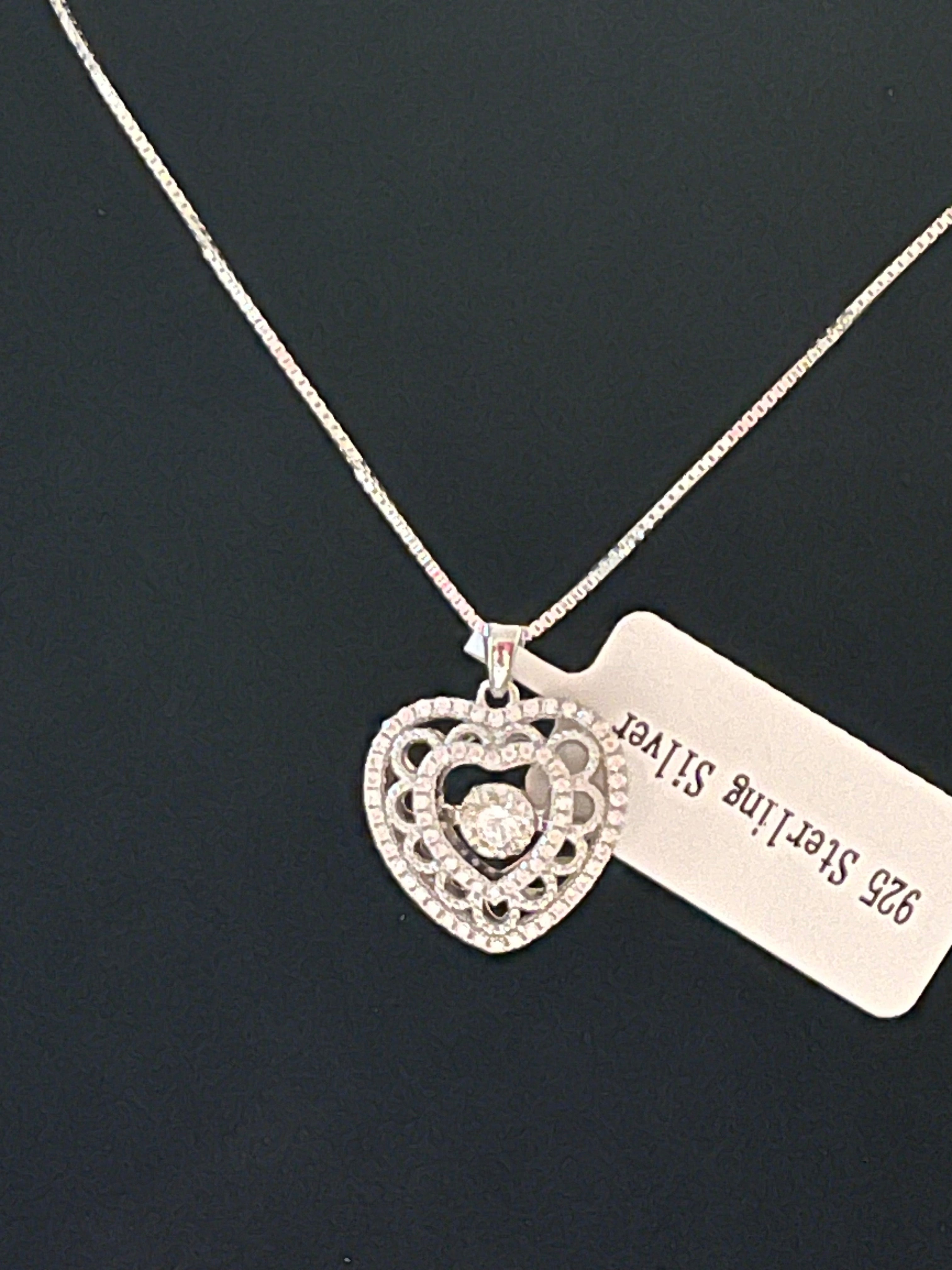 Moissanite necklace