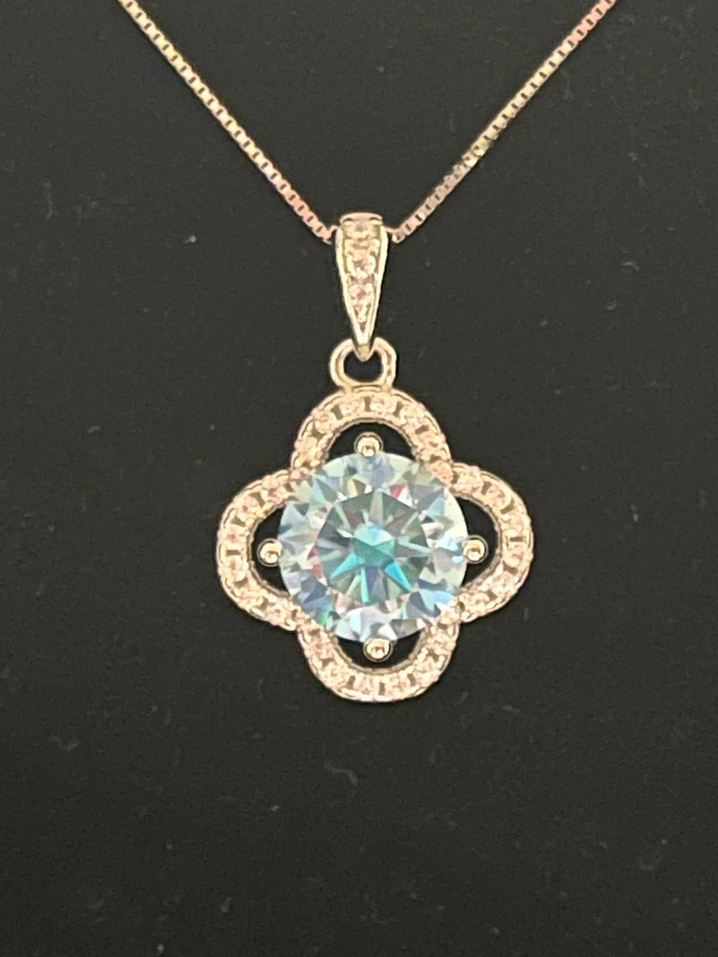 Moissanite necklace