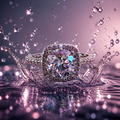 Moissanite ring