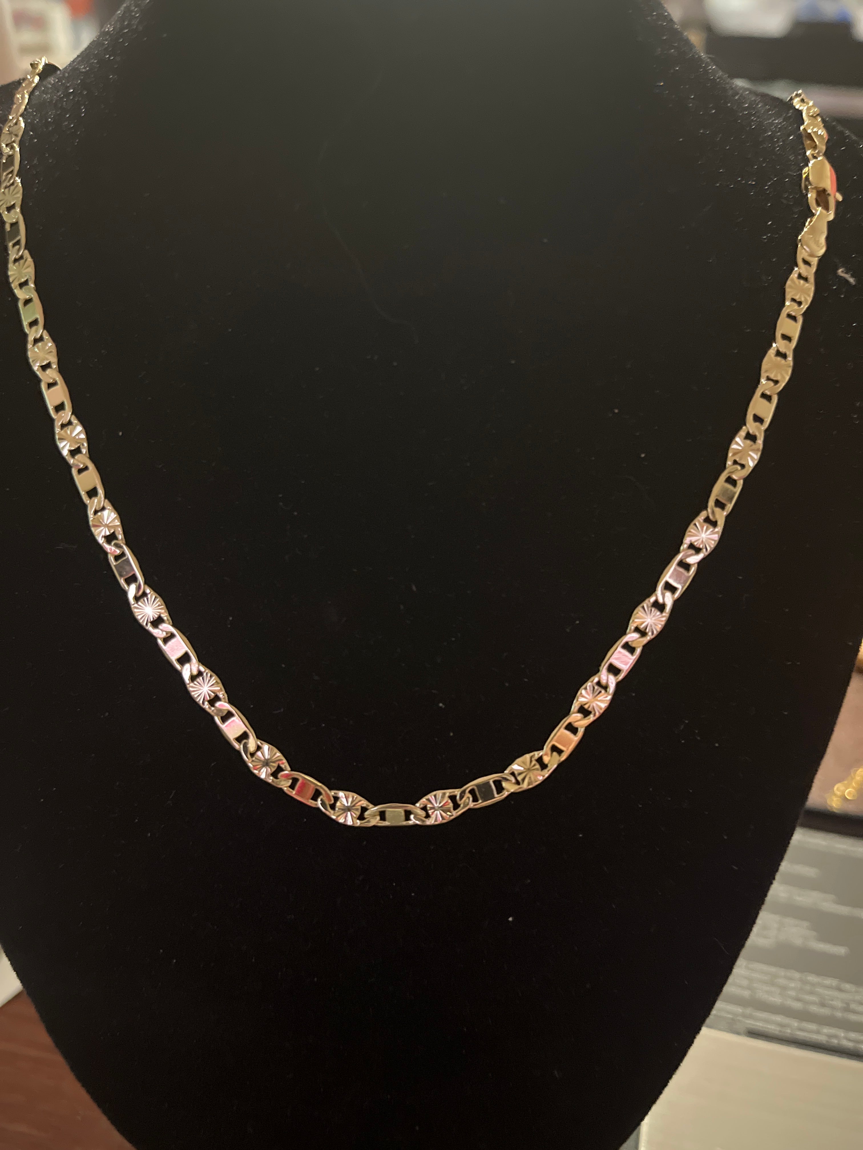 Gold necklace