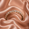 Moissanite ring