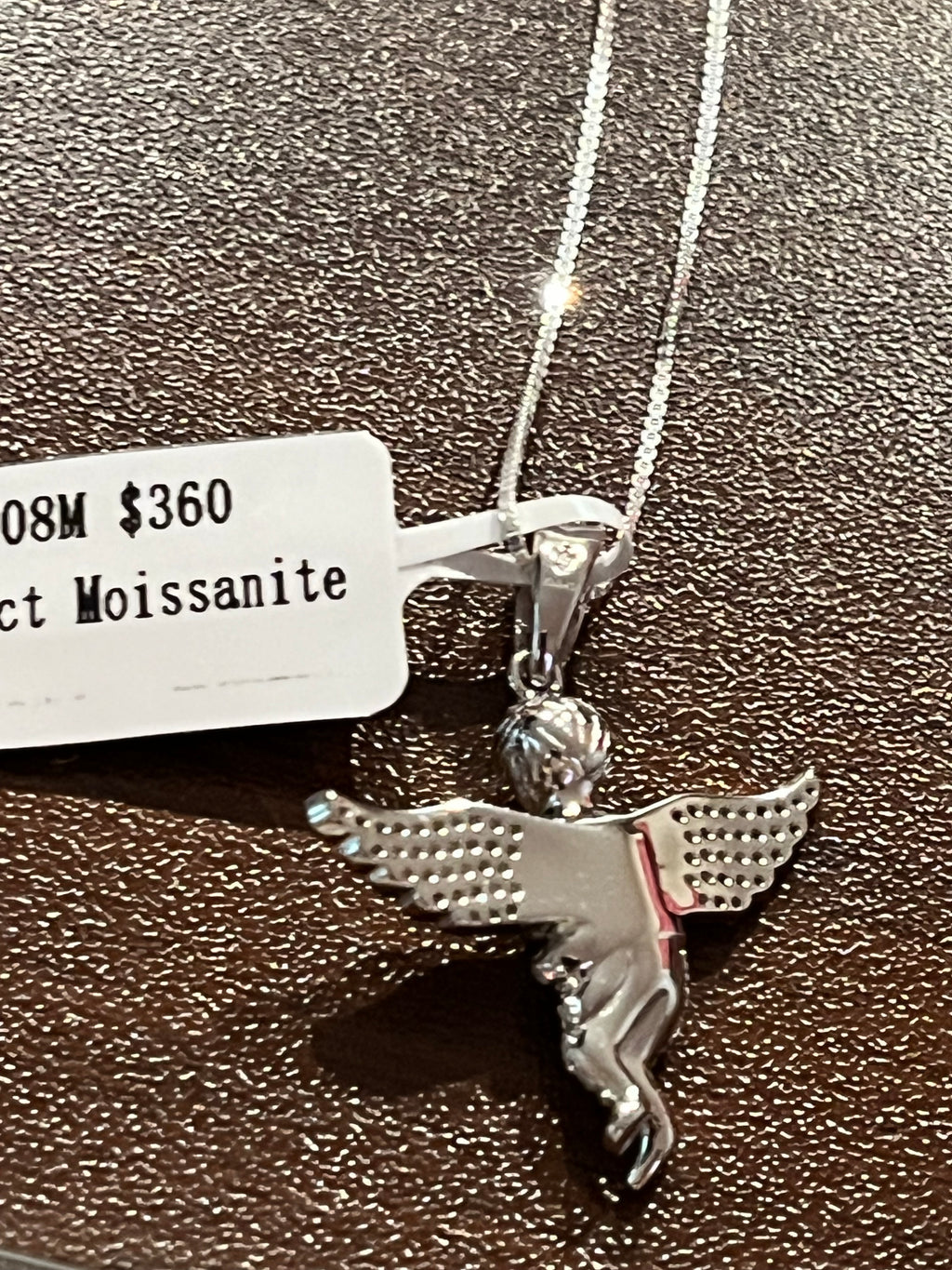 Moissanite necklace