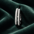 Moissanite earrings