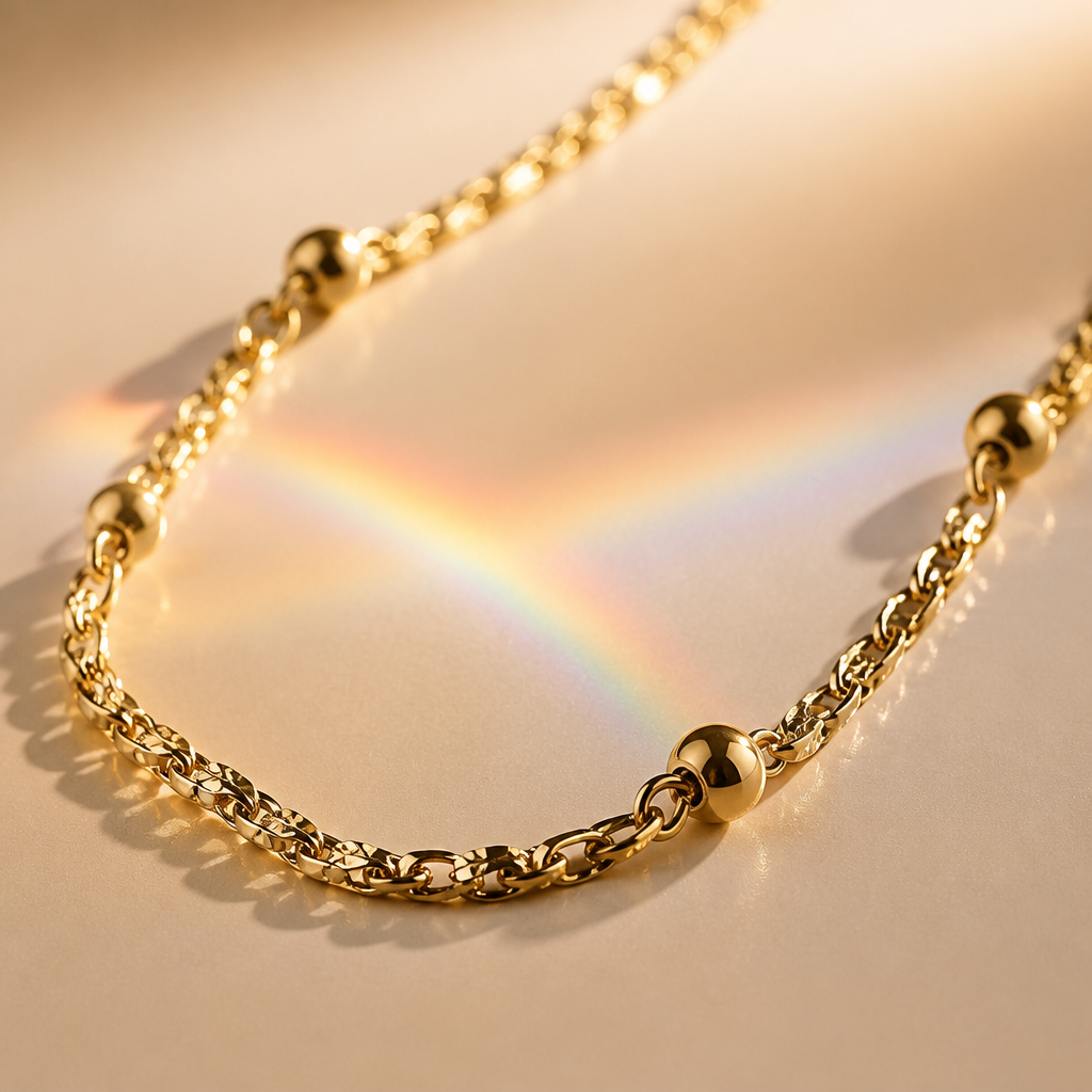Gold necklace ￼