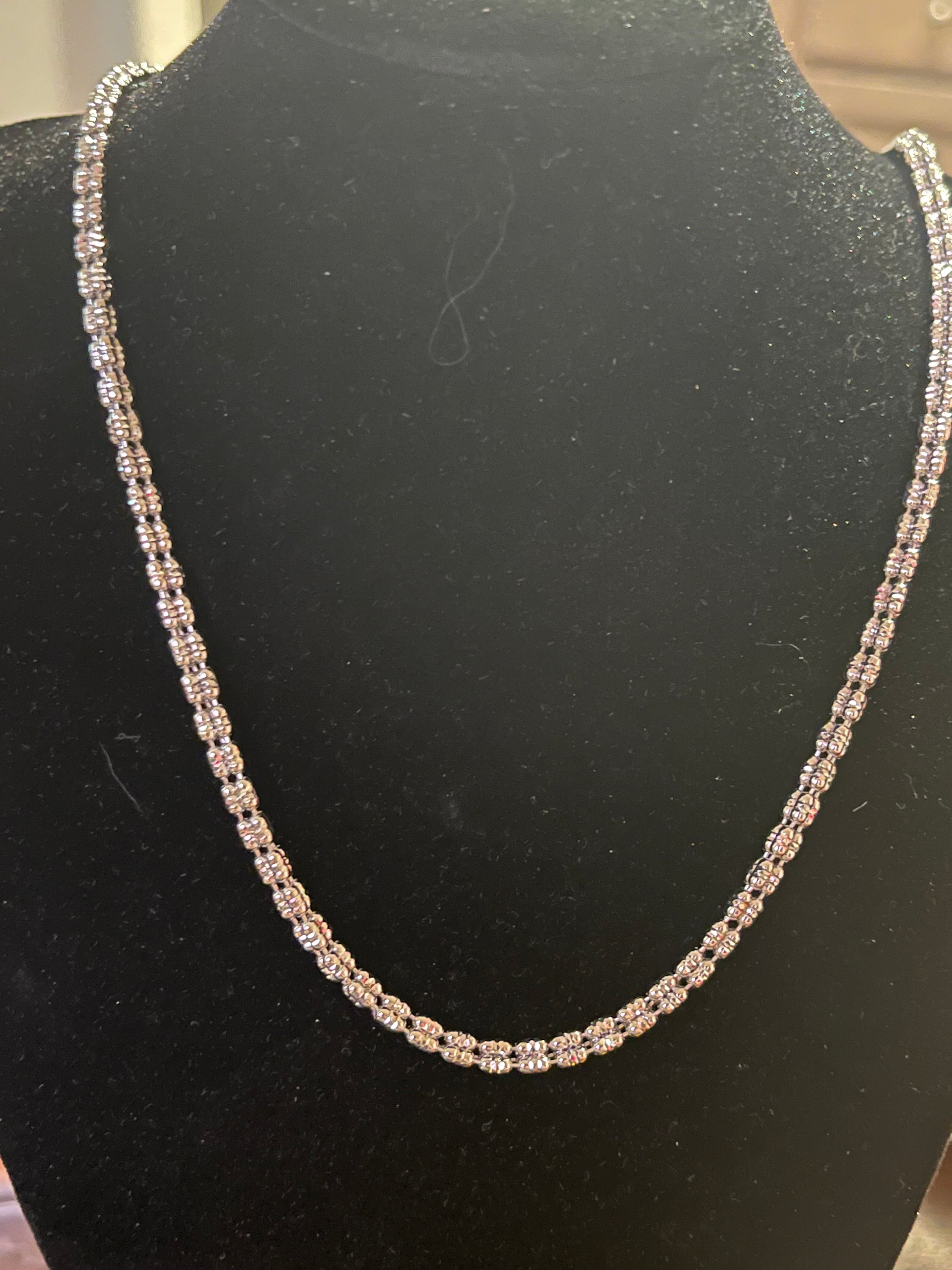 Silver necklace