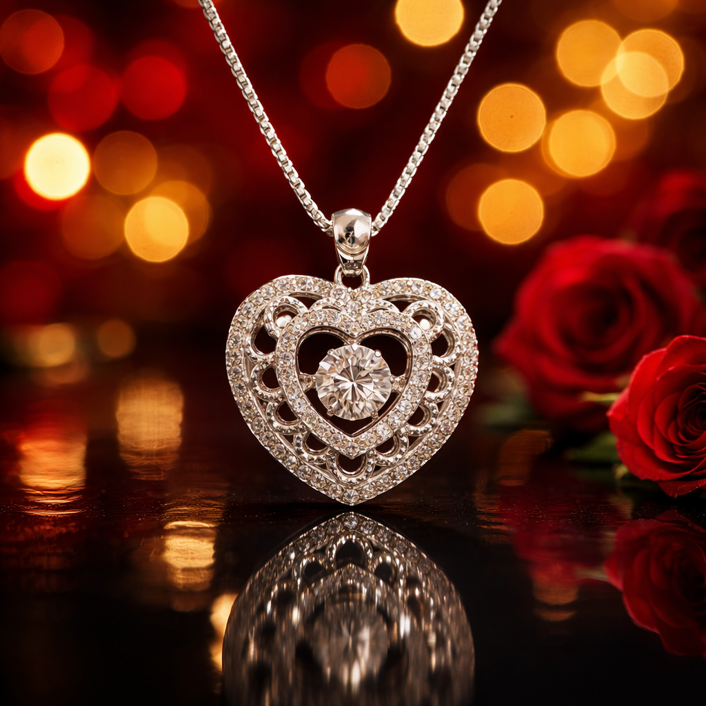 Moissanite necklace