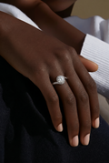 5 carat moissanite ring