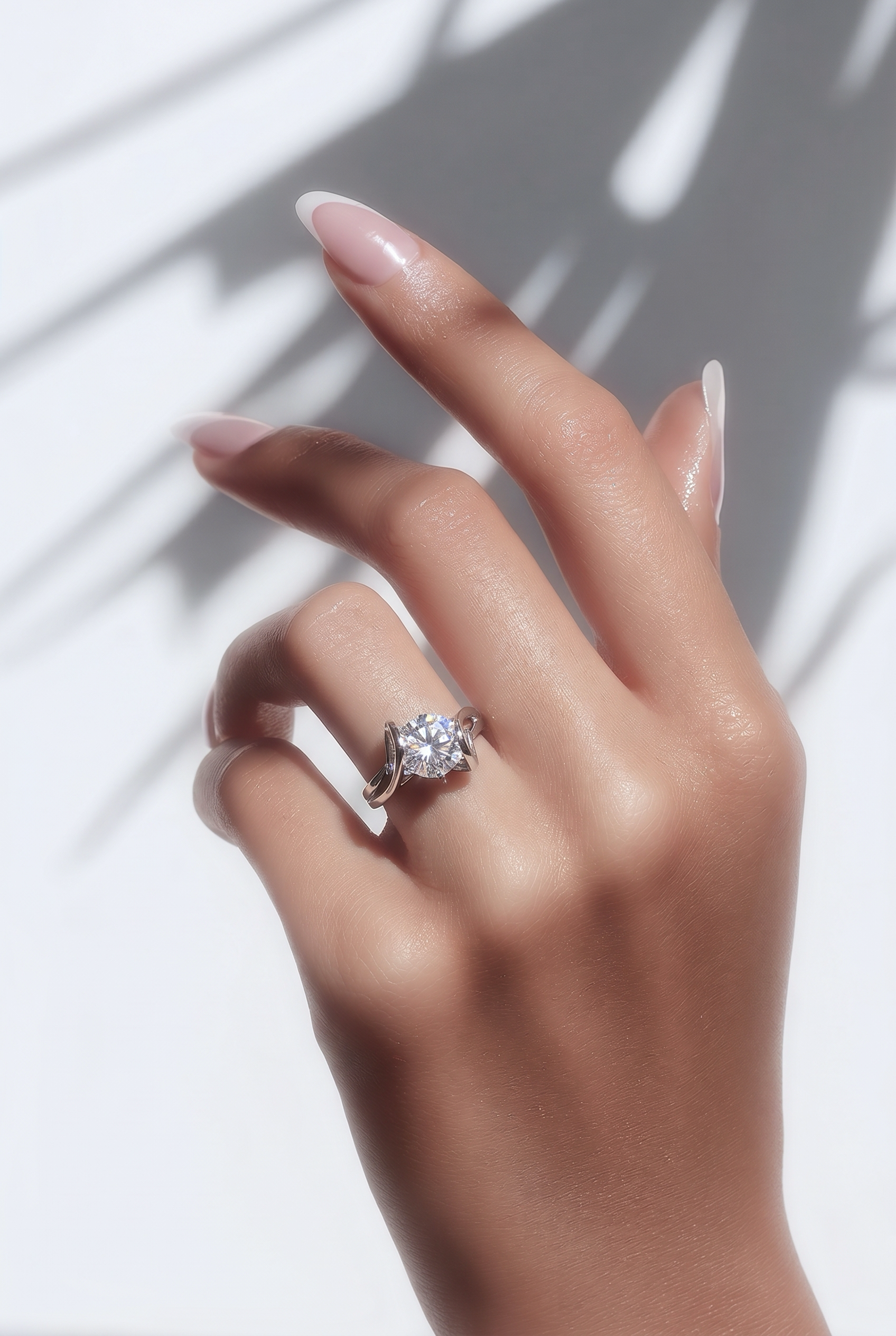 5 carat moissanite ring