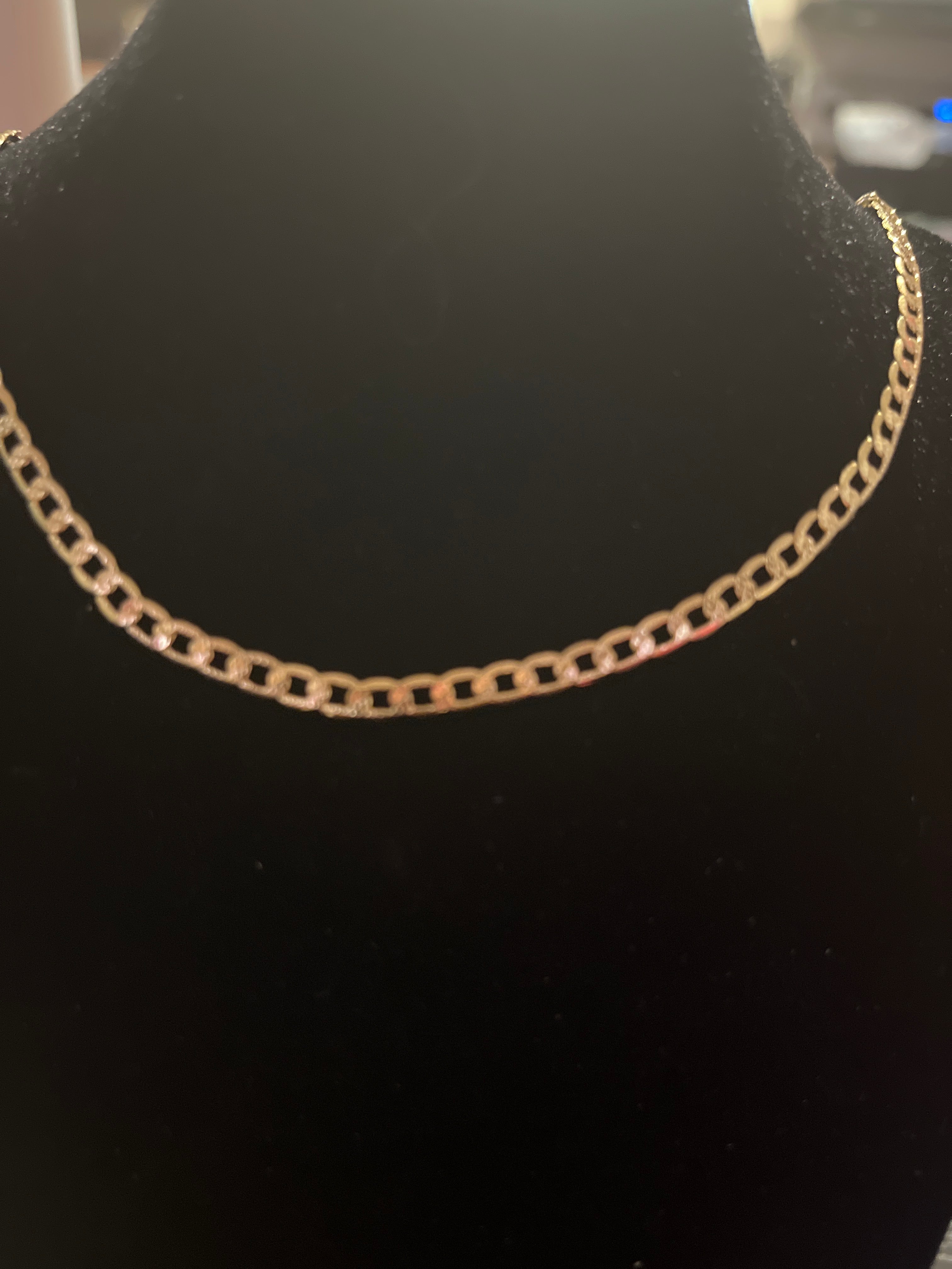 Gold necklace