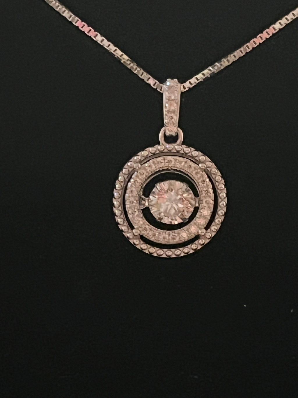 Moissanite necklace