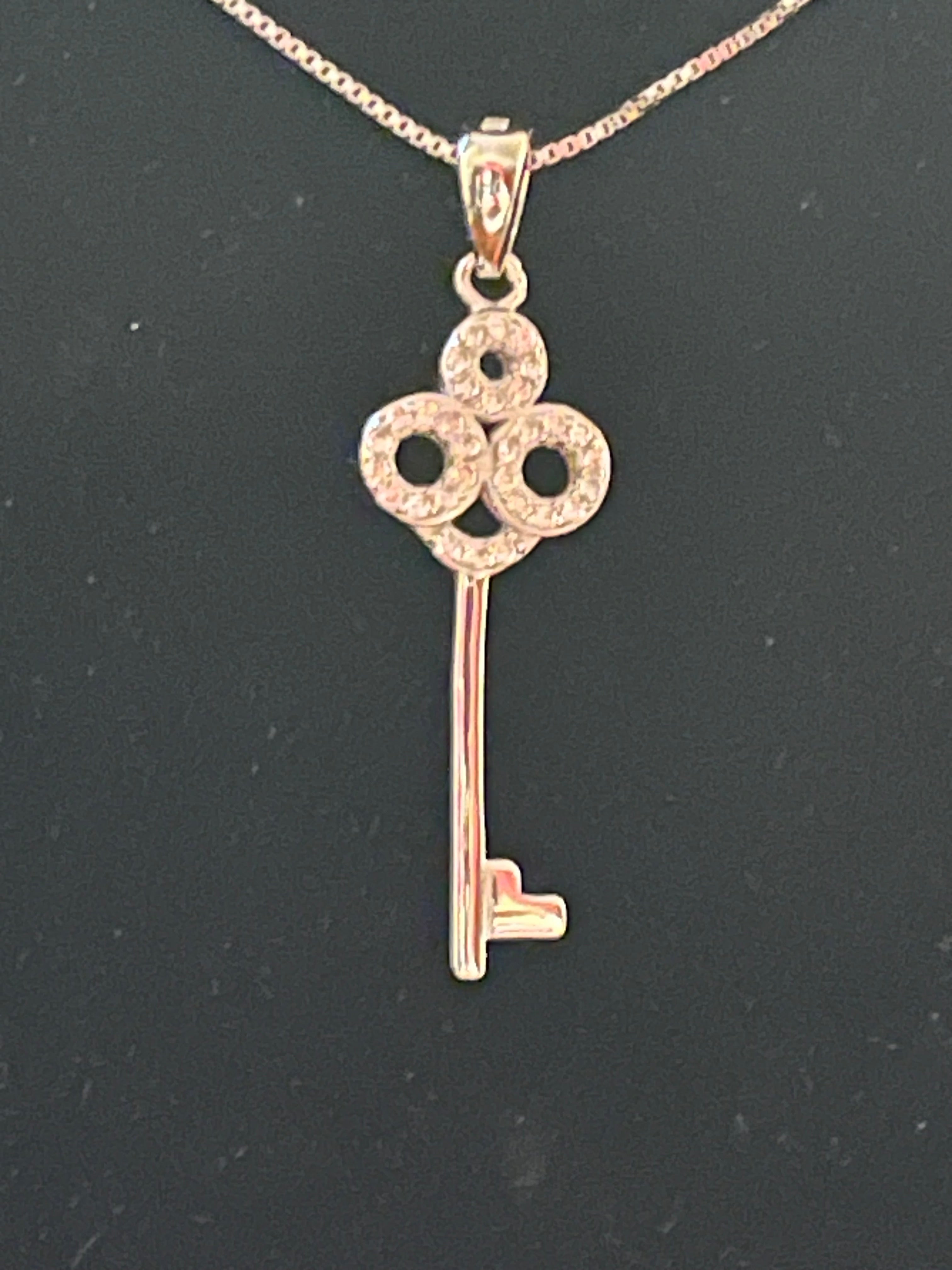 Moissanite necklace
