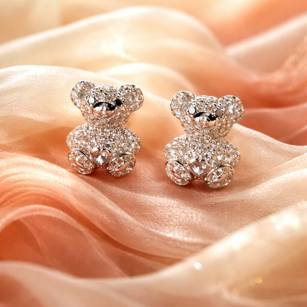 Moissanite earrings