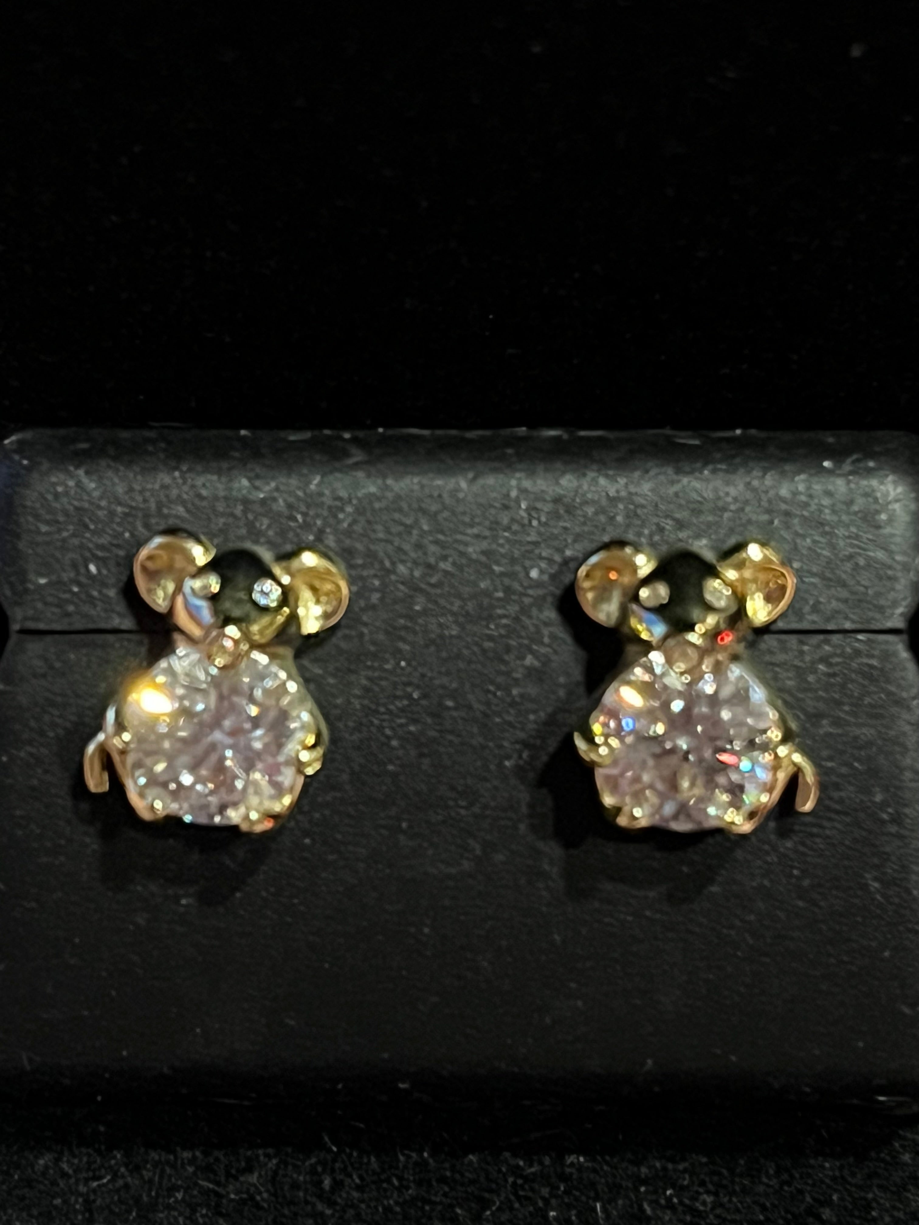Moissanite earrings
