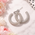 Moissanite earrings