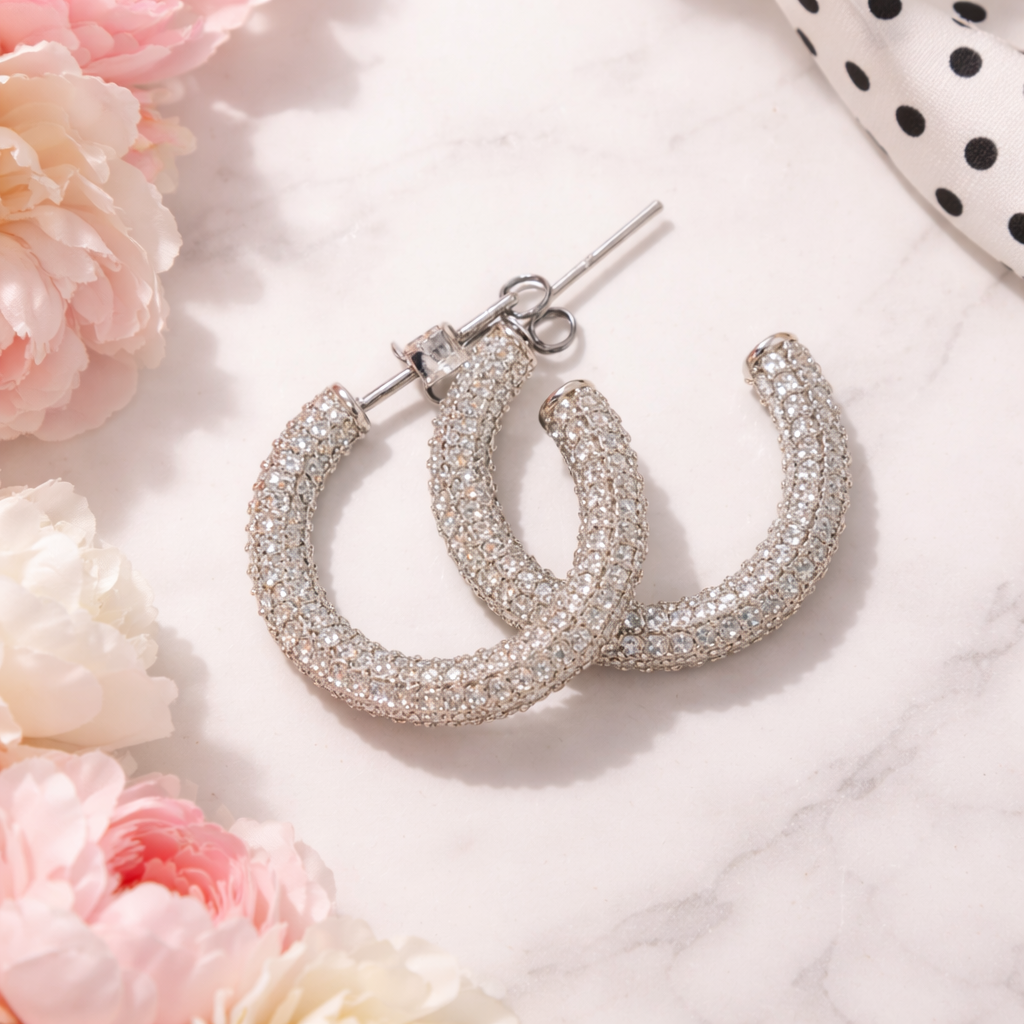 Moissanite earrings