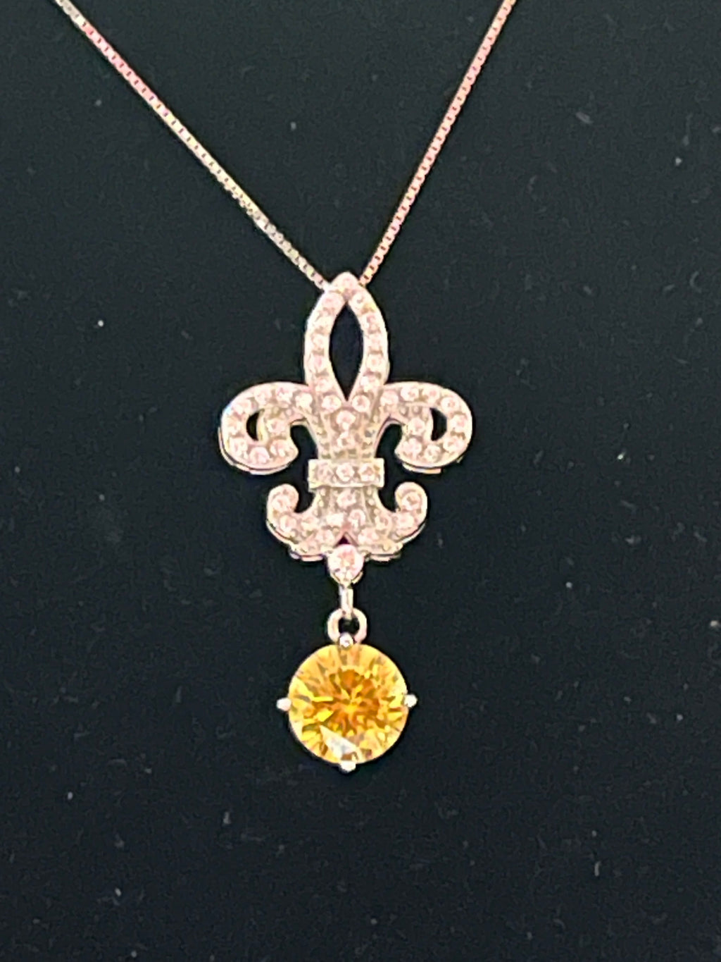 Moissanite necklace