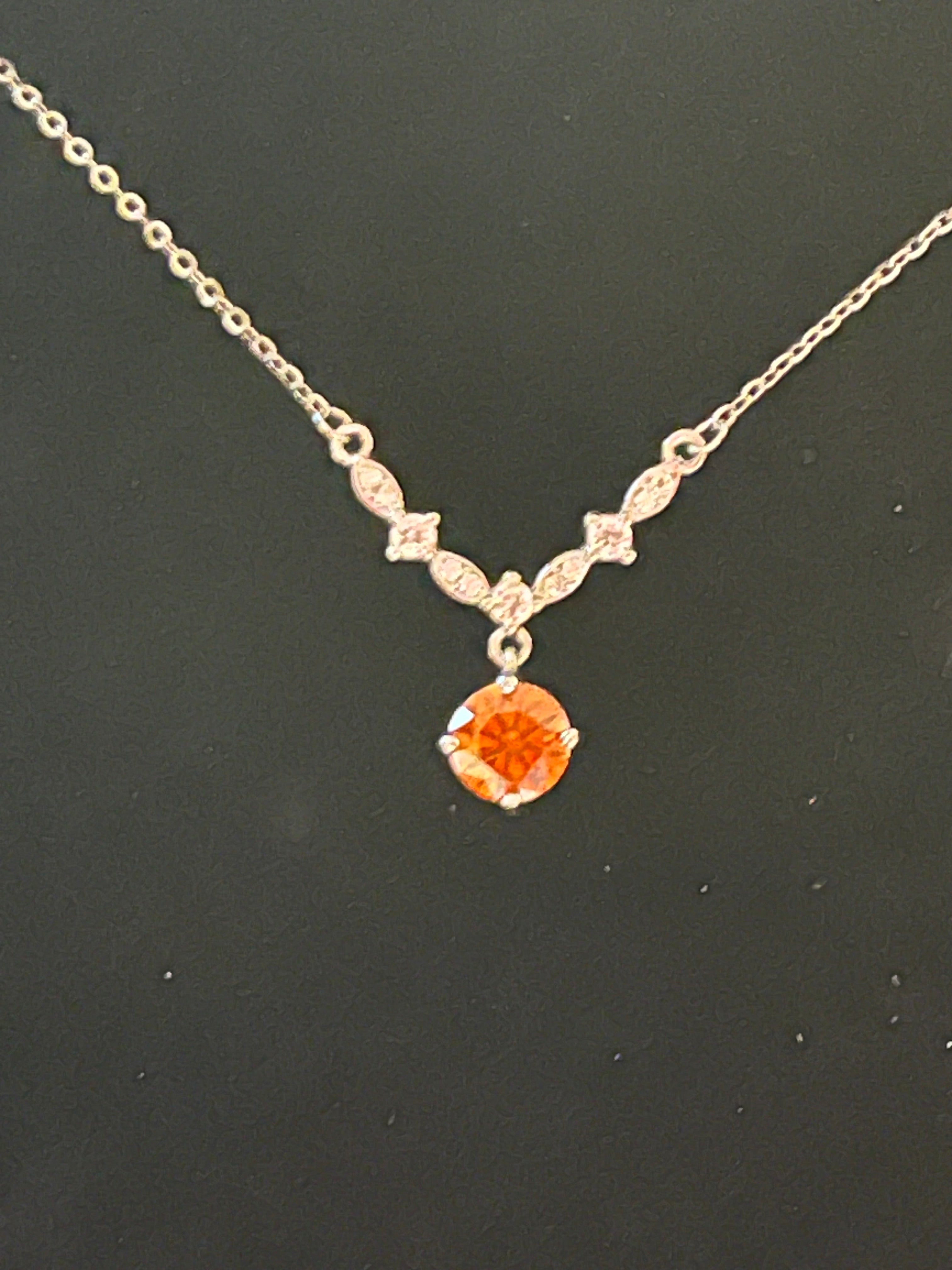 Moissanite necklace