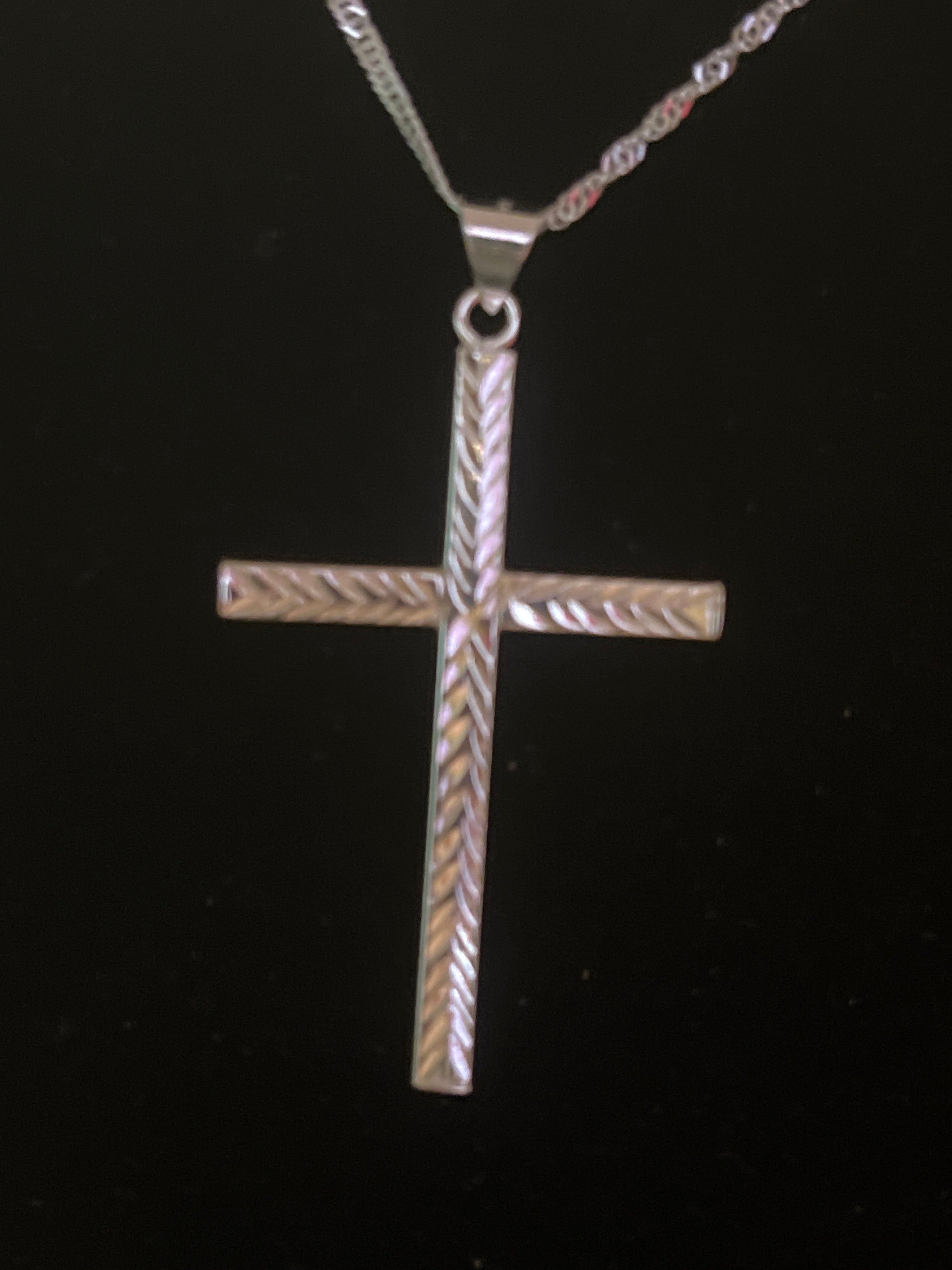 Silver necklace