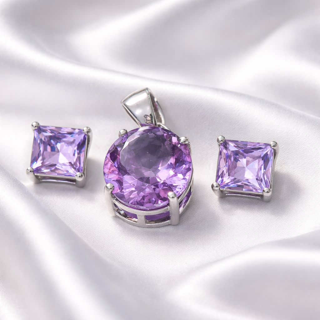 Amethyst Jewelry set