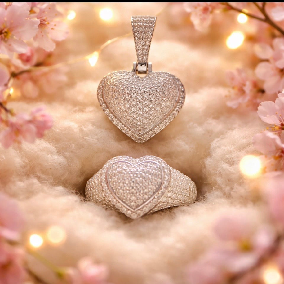 Moissanite Jewelry Set