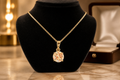Moissanite necklace