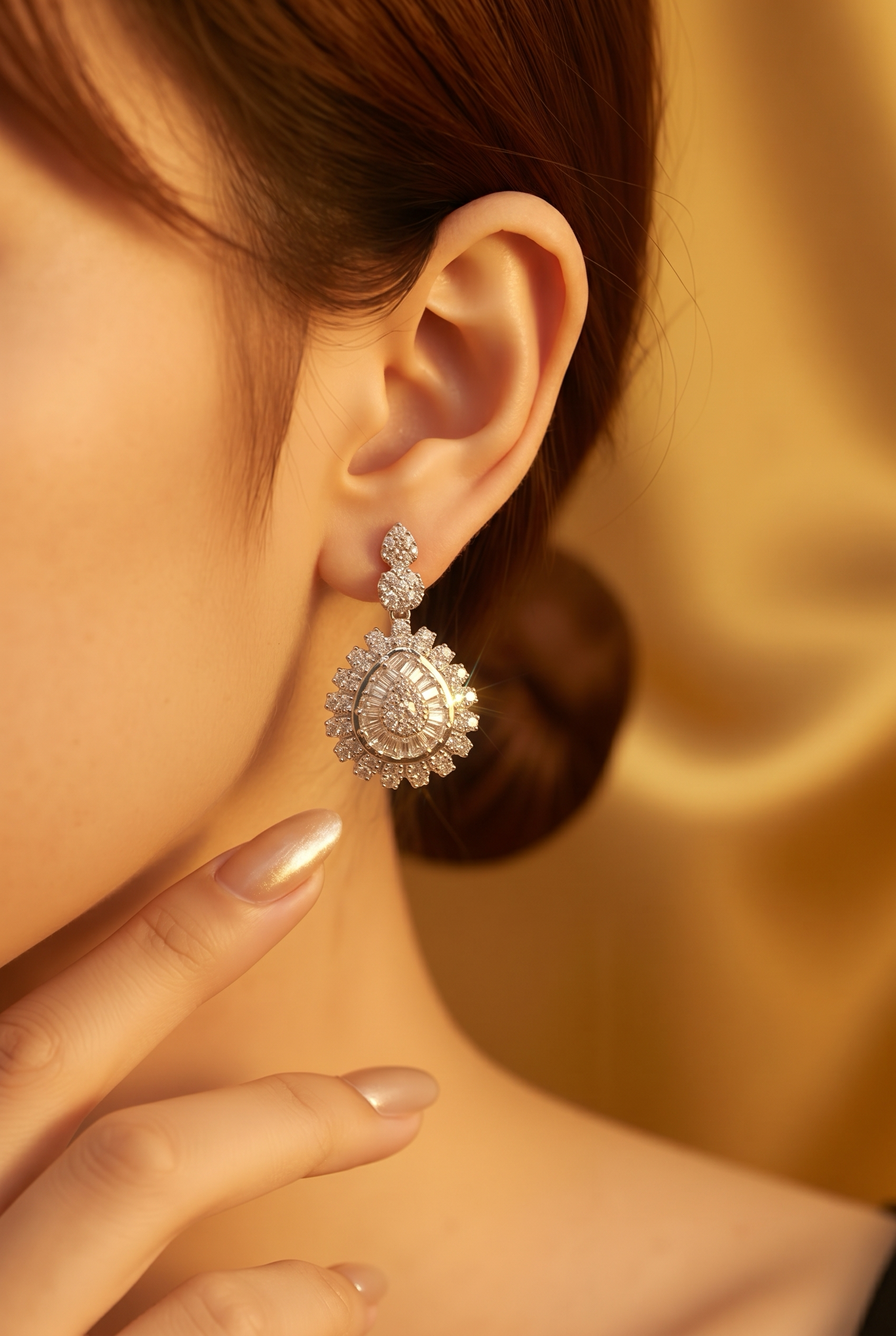 Moissanite Earrings