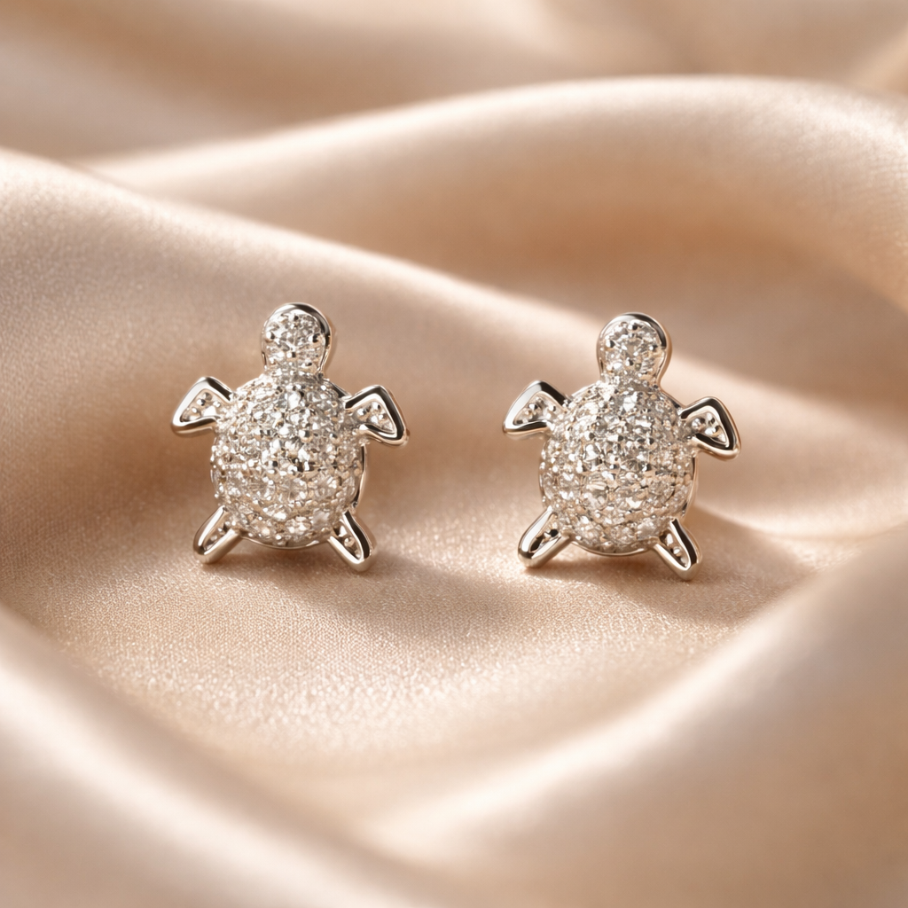 Moissanite earrings
