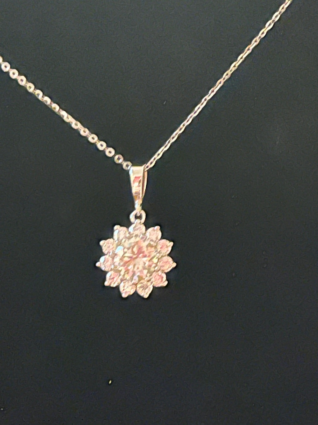 Moissanite necklace