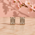 Moissanite earrings