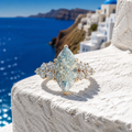 Moissanite ring