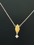 Moissanite necklace