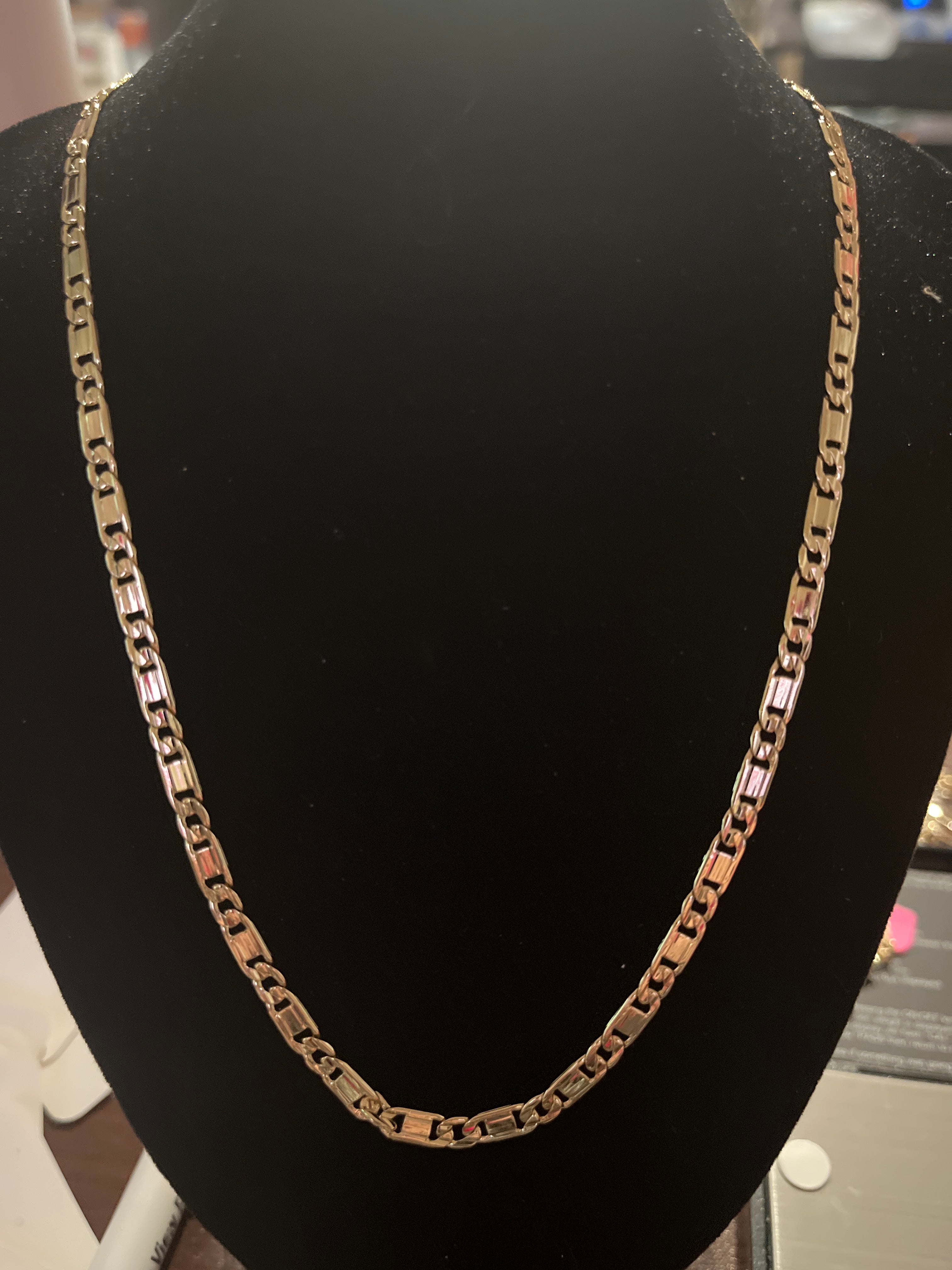 Gold necklace