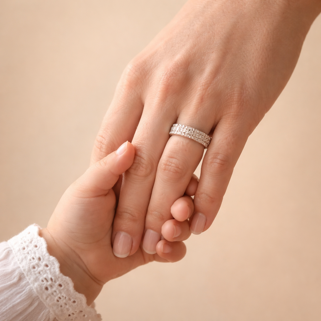Moissanite ring