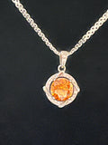 Moissanite necklace