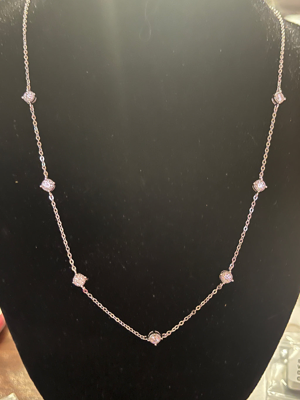 Moissanite necklace
