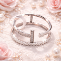 Moissanite ring