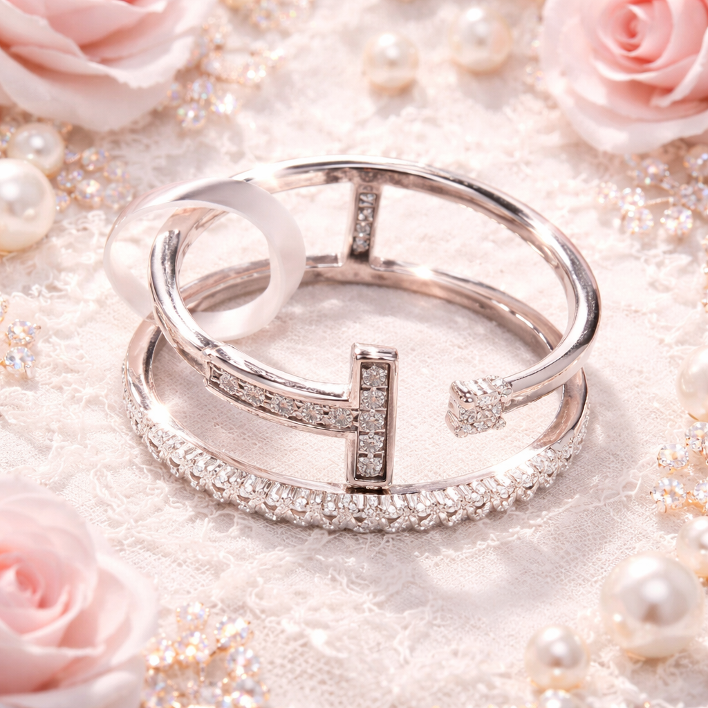 Moissanite ring
