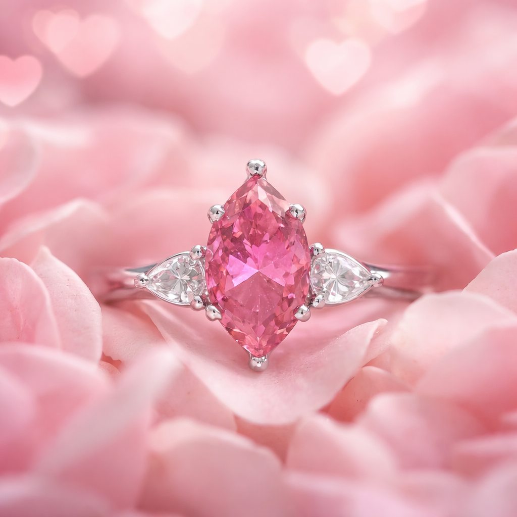 Moissanite ring