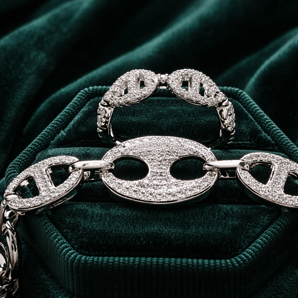 Gucci bracelet and ring