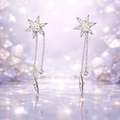 Moissanite earrings