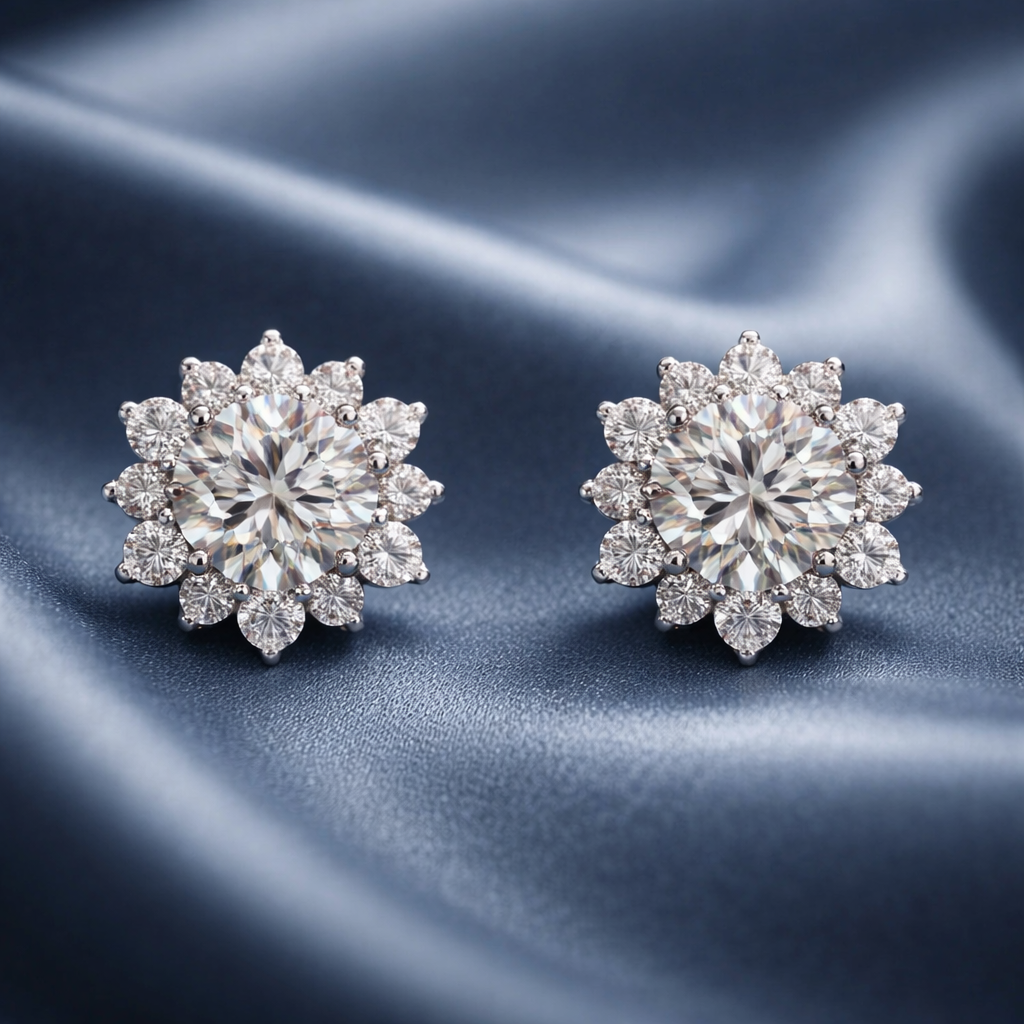 Moissanite Earrings