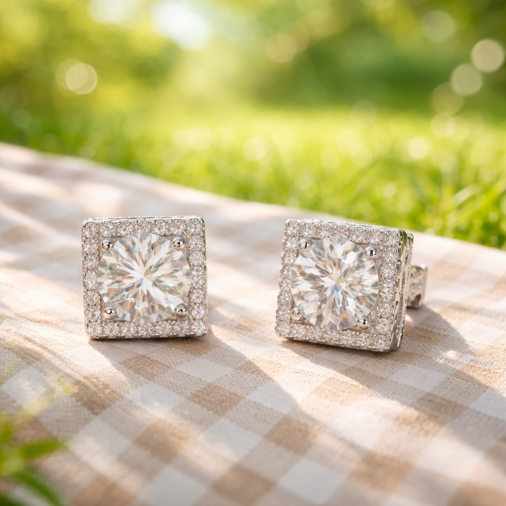 Moissanite Earrings