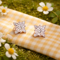 Moissanite earrings