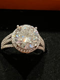 5 carat moissanite ring