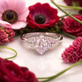 Moissanite ring